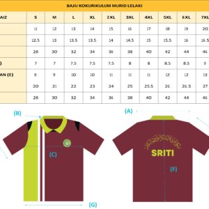 Baju Kokurikulum SRITI (Murid Lelaki)