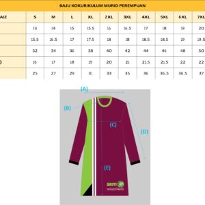 Baju Kokurikulum SRITI (Murid Perempuan)